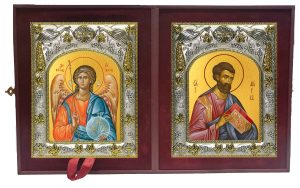 Складень Ангел Хранитель и Марк Апостол