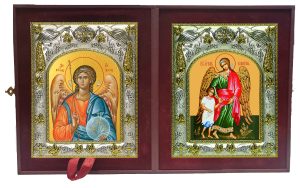 Складень Ангел Хранитель и Ангел Хранитель