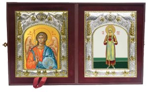 Складень Ангел Хранитель и Аполлинария Тупицына