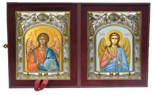 Складень Ангел Хранитель и Ангел Хранитель