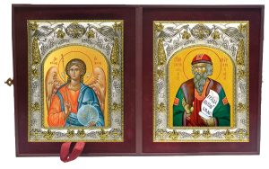 Складень Ангел Хранитель и Ярослав Муромский князь