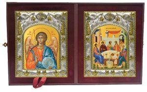 Складень Ангел Хранитель и Брак в Кане Галилейской