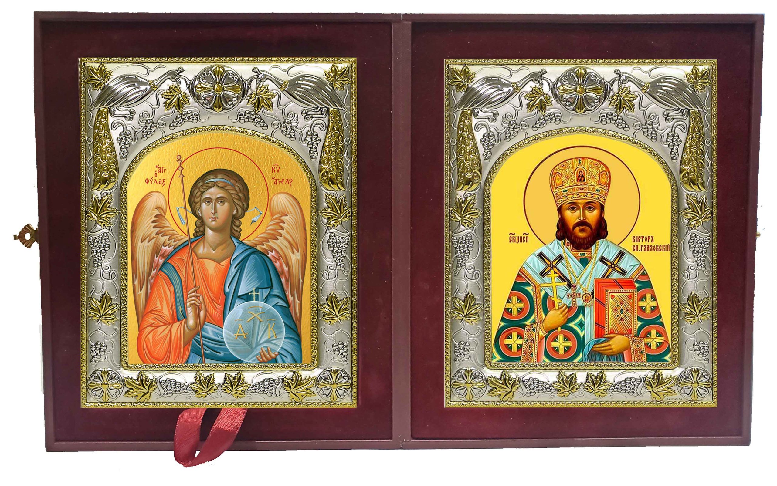 Складень Ангел Хранитель и Виктор Островидов