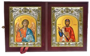Складень Ангел Хранитель и Константин Ярославский, благоверный князь