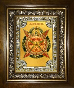 Икона освященная "Всевидящее Око", в киоте 24x30 см