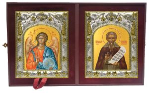 Складень Ангел Хранитель и Феодор (Фёдор) сикеот Анастасиупольский, епископ