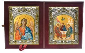 Складень Ангел Хранитель и Святая Троица
