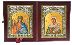 Складень Ангел Хранитель и Иуния (Юния), Святая мученица