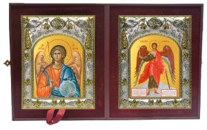 Складень Ангел Хранитель и Ангел Хранитель