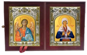 Складень Ангел Хранитель и Злата Могленская