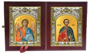 Складень Ангел Хранитель и Авраамий Болгарский, Владимирский мученик