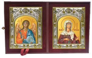 Складень Ангел Хранитель и Анна Готфская