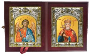 Складень Ангел Хранитель и Владимир равноапостольный, Великий князь