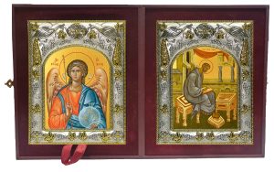Складень Ангел Хранитель и Марк Апостол