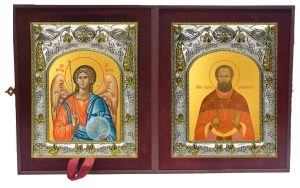 Складень Ангел Хранитель и Исмаил Базилевский мученик