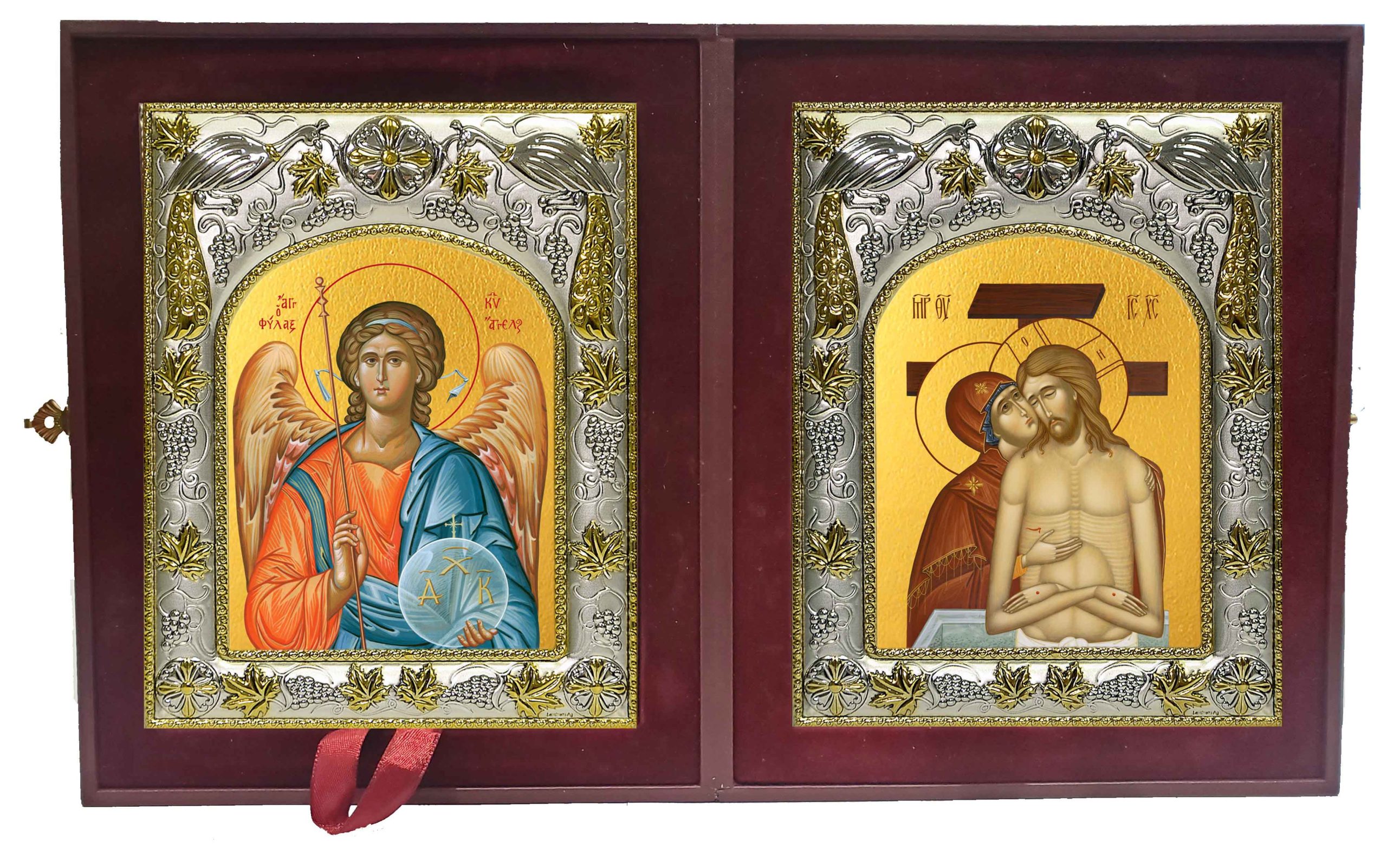 Складень Ангел Хранитель и Не рыдай Мене, Мати