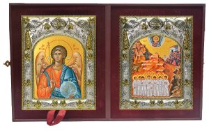 Складень Ангел Хранитель и Вифлеемские младенцы мученики