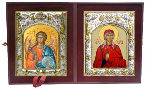 Складень Ангел Хранитель и Ева праматерь
