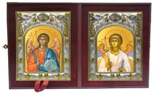 Складень Ангел Хранитель и Ангел Хранитель