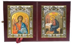 Складень Ангел Хранитель и Марк Апостол