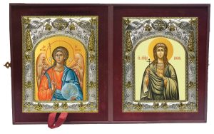 Складень Ангел Хранитель и Любовь мученица