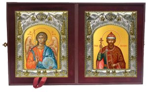 Складень Ангел Хранитель и Владимир равноапостольный, Великий князь
