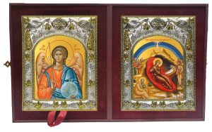 Складень Ангел Хранитель и Рождество Христово