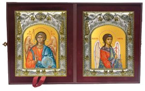 Складень Ангел Хранитель и Ангел Хранитель
