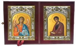 Складень Ангел Хранитель и Филипп апостол