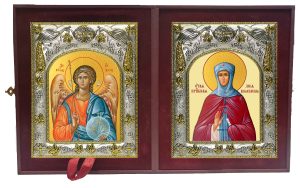 Складень Ангел Хранитель и Зоя