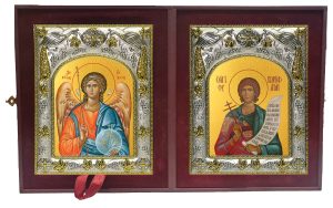 Складень Ангел Хранитель и Вонифатий мученик