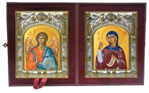Складень Ангел Хранитель и Маргарита Антиохийская