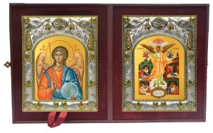 Складень Ангел Хранитель и Ангел Хранитель
