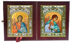 Складень Ангел Хранитель и Ангел Хранитель