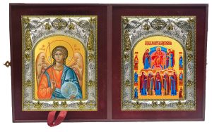 Складень Ангел Хранитель и Молитва Задержания