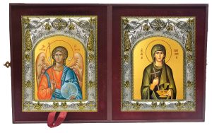 Складень Ангел Хранитель и Параскева Римская