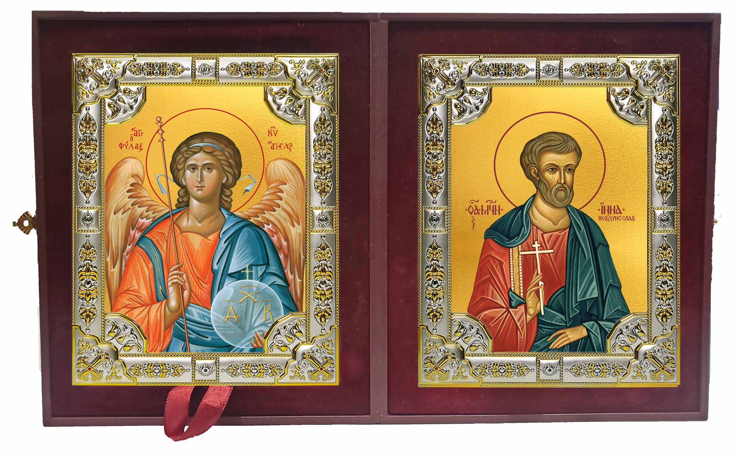 Складень Ангел Хранитель и Инна Новодунский