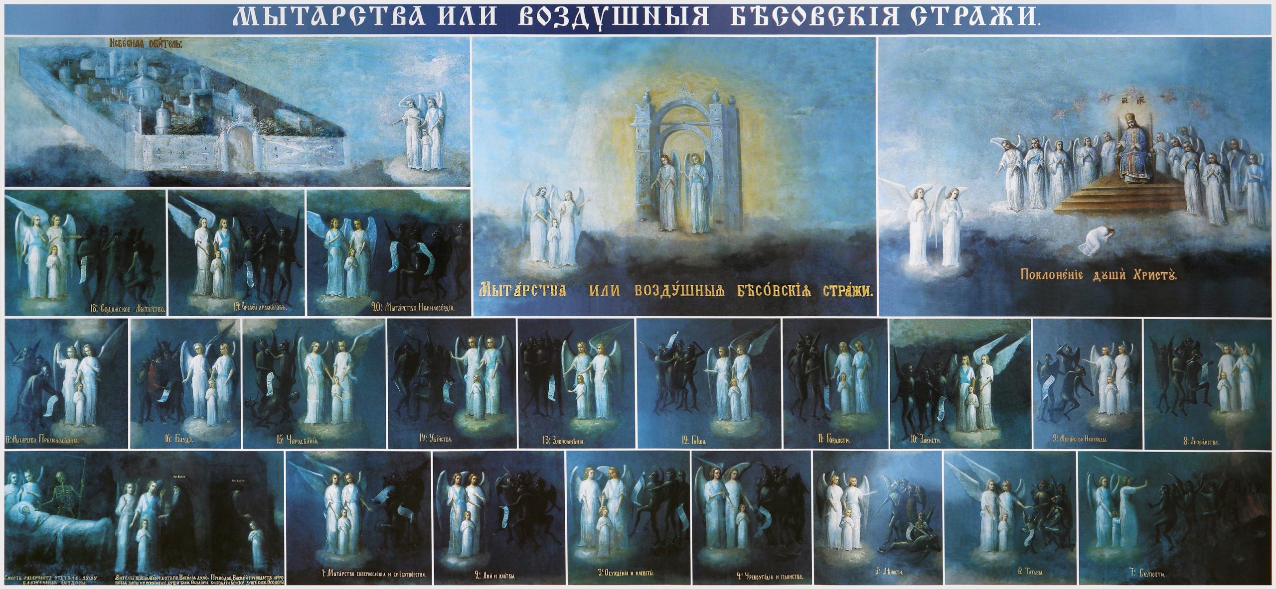 Мытарства или воздушные бесовские стражи