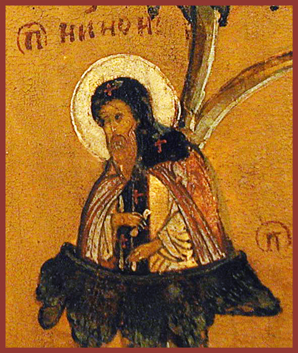 Никон Сухой, Печерский, преподобный
